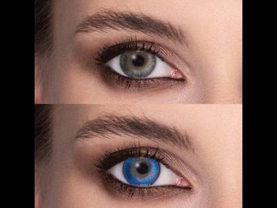 FreshLook ColorBlends True Sapphire - ohne Stärke (2 Linsen)