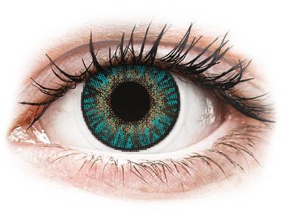 FreshLook ColorBlends Turquoise - mit Stärke (2 Linsen) - Coloured contact lenses