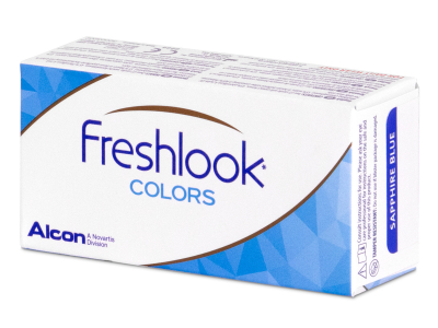 FreshLook Colors Blue - mit Stärke (2 Linsen)
