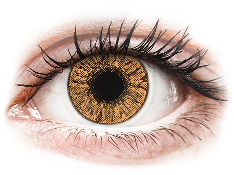 FreshLook Colors Hazel - mit Stärke (2 Linsen) - Coloured contact lenses