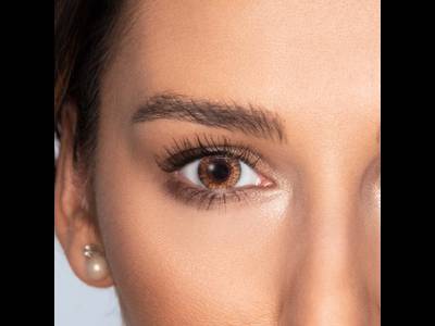 FreshLook Colors Hazel - mit Stärke (2 Linsen)