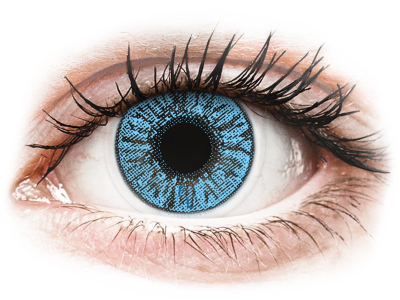 FreshLook Colors Sapphire Blue - mit Stärke (2 Linsen) - Coloured contact lenses