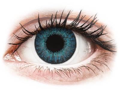 Air Optix Colors - Brilliant Blue - mit Stärke (2 Linsen) - Coloured contact lenses