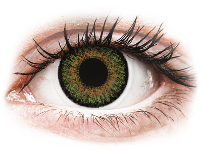 FreshLook One Day Color Green - mit Stärke (10 Linsen) - Coloured contact lenses