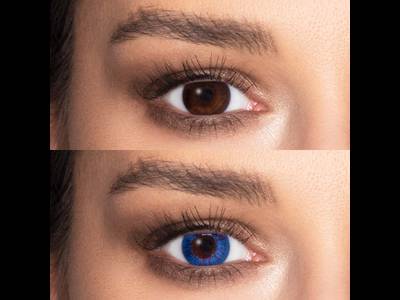 FreshLook Colors Sapphire Blue - ohne Stärke (2 Linsen)