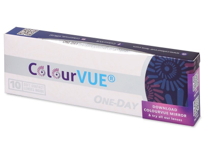 ColourVue One Day TruBlends Hazel - mit Stärke (10 Linsen) - Dieses Produkt gibt es außerdem in folgenden Abpackungen