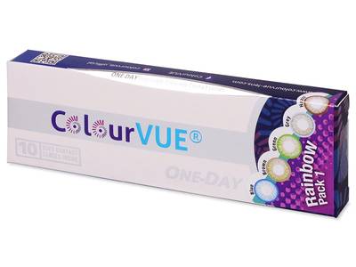 ColourVue One Day TruBlends Rainbow 1 - ohne Stärke (10 Linsen) - Dieses Produkt gibt es außerdem in folgenden Abpackungen