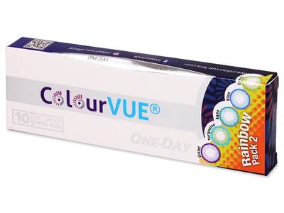 ColourVue One Day TruBlends Rainbow 2 - ohne Stärke (10 Linsen) - Dieses Produkt gibt es außerdem in folgenden Abpackungen