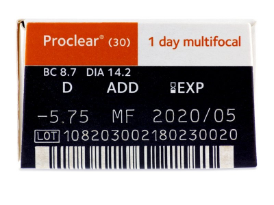 Proclear 1 Day Multifocal (30 Linsen) - Vorschau