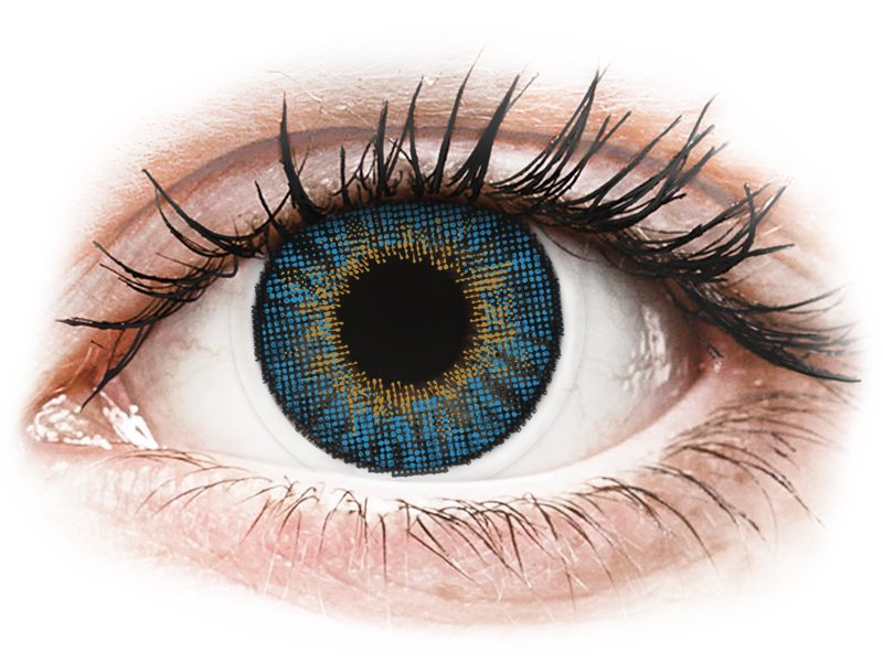 Air Optix Colors - True Sapphire - ohne Stärke (2 Linsen) - Coloured contact lenses