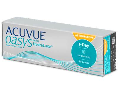 Acuvue Oasys 1-Day with HydraLuxe for Astigmatism (30 Linsen) - Torische Kontaktlinsen