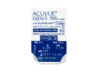 Acuvue Oasys 1-Day with HydraLuxe for Astigmatism (30 Linsen) - Blister Vorschau