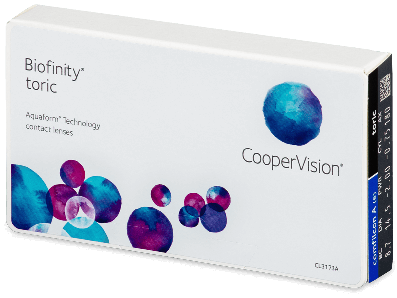 Biofinity Toric (6 Linsen) - Torische Kontaktlinsen