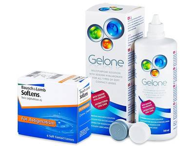 SofLens Toric (6 Linsen) + Gelone 360 ml