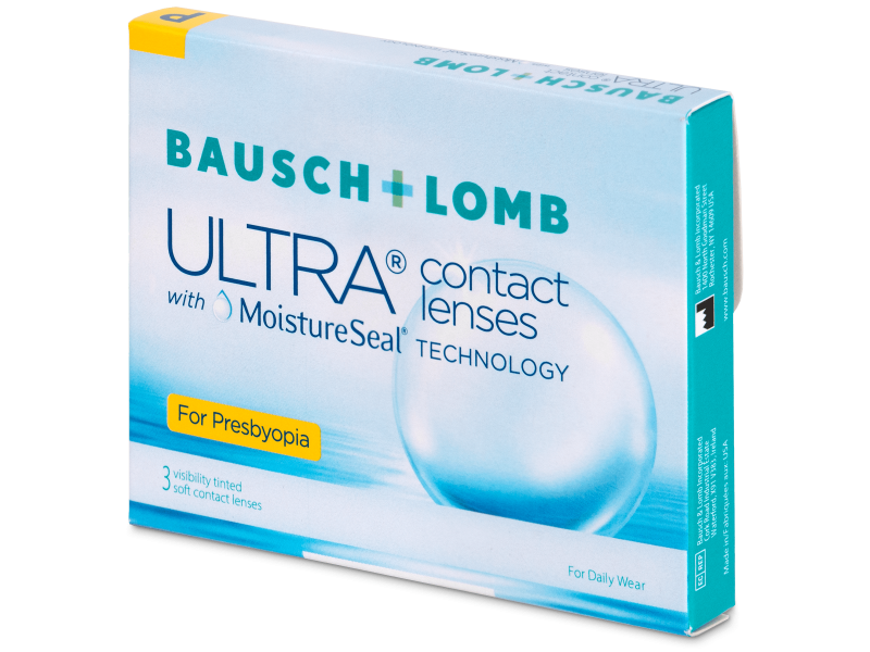 Bausch + Lomb ULTRA for Presbyopia (3 Linsen) - Multifokale Kontaktlinsen