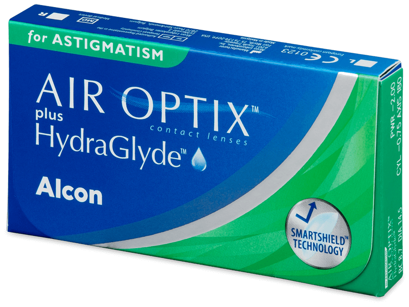 Air Optix plus HydraGlyde for Astigmatism (6 Linsen) - Monatslinsen