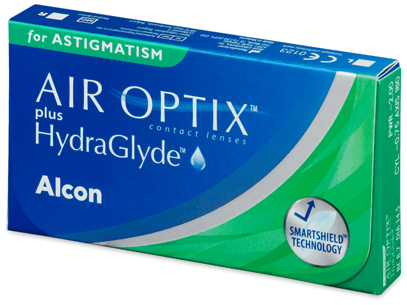 Air Optix plus HydraGlyde for Astigmatism (6 Linsen) - Monatslinsen