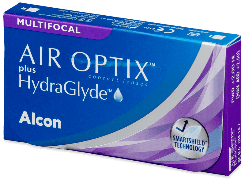Air Optix plus HydraGlyde Multifocal (3 Linsen) - Monatslinsen