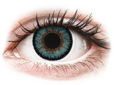 ColourVUE 3 Tones Aqua - ohne Stärke (2 Linsen)