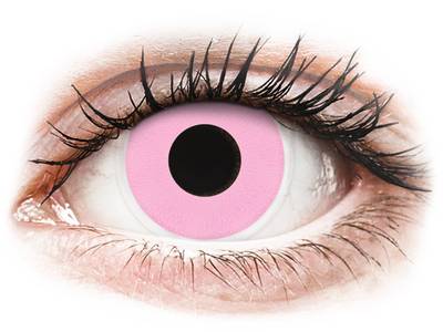 ColourVUE Crazy Lens - Barbie Pink - ohne Stärke (2 Linsen)