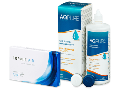 TopVue Air (6 Linsen) + AQ Pure 360 ml - Älteres Design