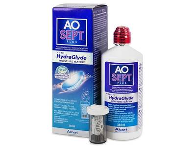 Pflegemittel AO SEPT PLUS HydraGlyde 360 ml - Älteres Design