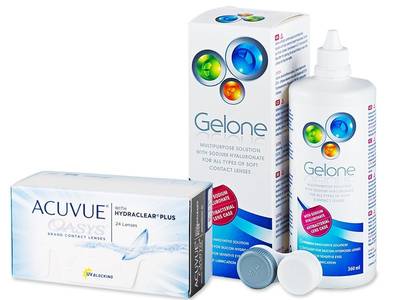 Acuvue Oasys (24 Linsen) + Gelone 360 ml