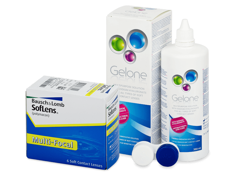SofLens Multi-Focal (6 Linsen) + Gelone 360 ml - Spar-Set