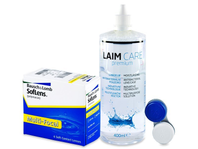 SofLens Multi-Focal (6 Linsen) + Laim Care 400 ml