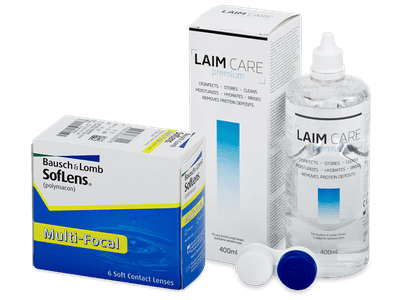 SofLens Multi-Focal (6 Linsen) + Laim Care 400 ml