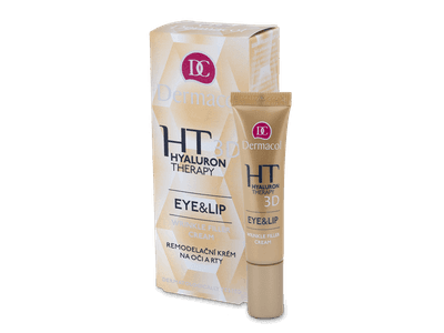 Dermacol Hyaluron Therapy Remodellierende Creme für Augen und Lippen 15 ml