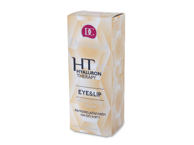 Dermacol Hyaluron Therapy Remodellierende Creme für Augen und Lippen 15 ml 