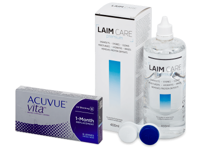 Acuvue Vita (6 Linsen) + Laim Care 400 ml