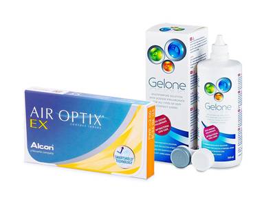 Air Optix EX (3 Linsen) + Gelone 360 ml