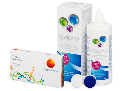 Proclear Multifocal (6 Linsen) + Gelone 360 ml