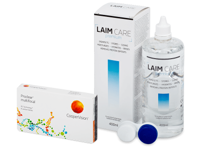 Proclear Multifocal (6 Linsen) + Laim Care 400 ml