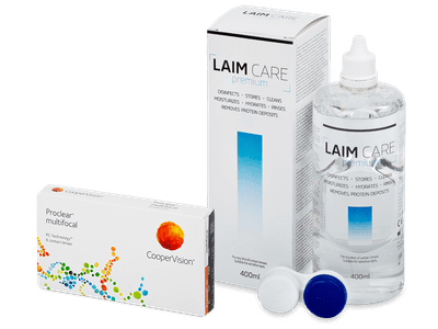 Proclear Multifocal (6 Linsen) + Laim Care 400 ml