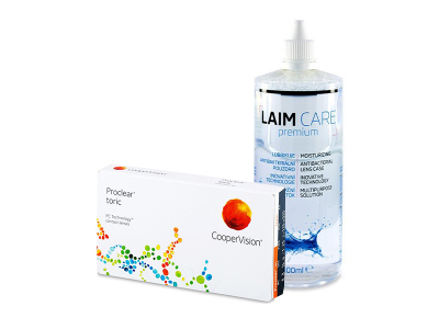 Proclear Toric (3 Linsen) + Laim-Care 400 ml