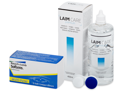SofLens Multi-Focal (3 Linsen) + Laim Care 400 ml - Dieses Produkt gibt es außerdem in folgenden Abpackungen