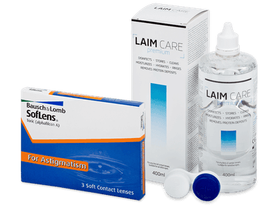 SofLens Toric (3 Linsen) + Laim Care 400 ml