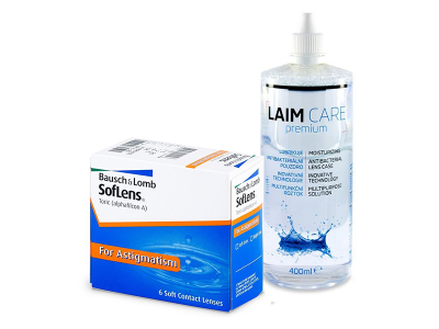 SofLens Toric (6 Linsen) + Laim-Care 400 ml