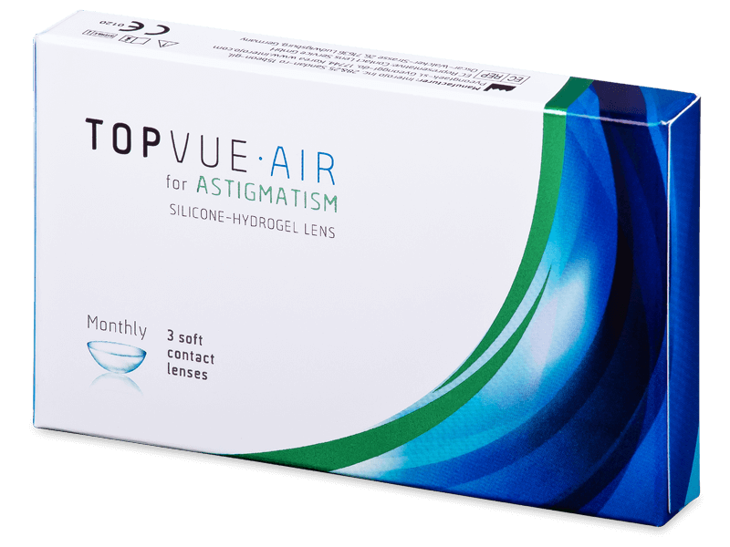 TopVue Air for Astigmatism (3 Linsen) - Torische Kontaktlinsen