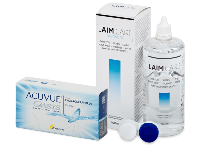 Acuvue Oasys (12 Linsen) + Laim Care 400 ml