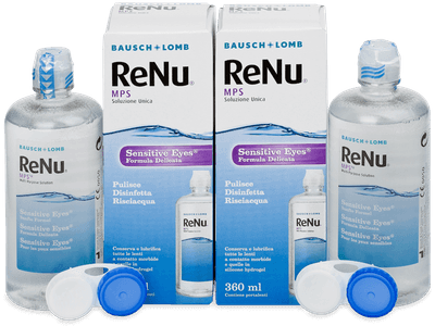 ReNu MPS Sensitive Eyes 2 x 360 ml - Pflegelösung – günstigeres Duo Pack