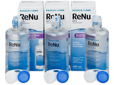 ReNu MPS Sensitive Eyes 3 x 360 ml - Pflegelösung – 3er Pack