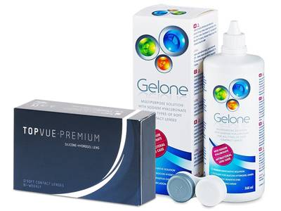 TopVue Premium (12 Linsen) + Gelone 360 ml