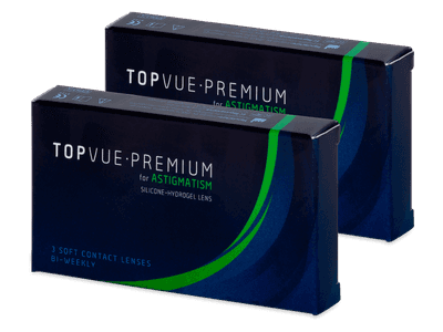 TopVue Premium for Astigmatism (6 Linsen) - Torische Kontaktlinsen