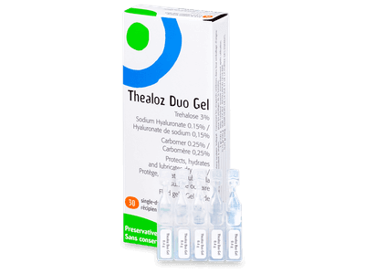 Augentropfen Thealoz Duo Gel 30x 0,4g  - Älteres Design