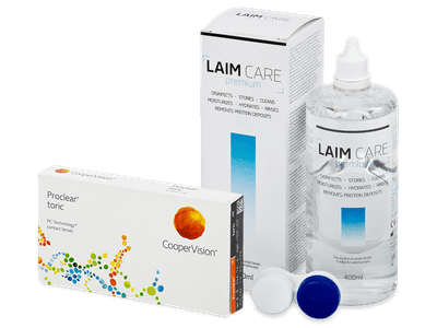 Proclear Toric XR (6 Linsen) +  Laim-Care 400ml