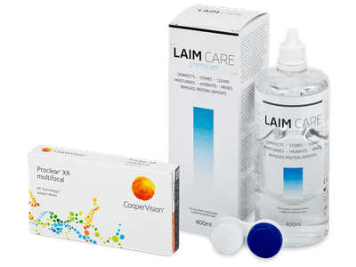 Proclear Multifocal XR (6 Linsen) + Laim Care 400 ml